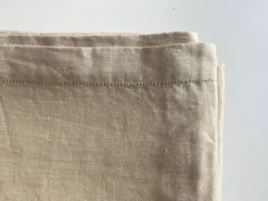 Drap de réserve en toile de lin brute 1920 à jours 2,40m