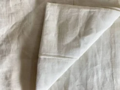 Drap de réserve 1960 en toile de lin brut 210x330