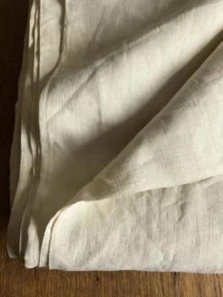 Drap de réserve 1960 en toile de lin brut 210x330