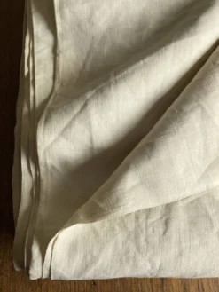 Drap de réserve 1960 en toile de lin brut 210x330