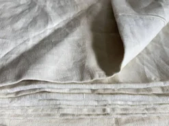 Drap de réserve 1960 en toile de lin brut 210x330