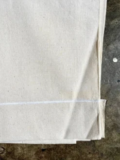 Drap en métis beige avec bourdon n°11 ☐ 220 x 310 cm