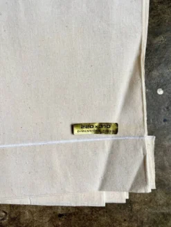Drap en métis beige avec bourdon n°11 ☐ 220 x 310 cm