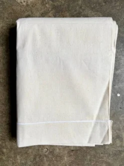 Drap en métis beige avec bourdon n°11 ☐ 220 x 310 cm