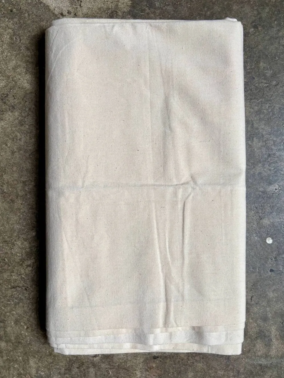 Drap en métis beige n°6 ☐ 180 x 320 cm