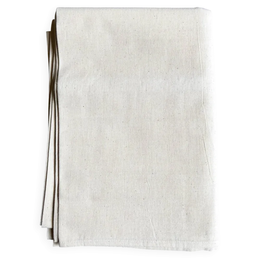Drap en métis beige n°8 ☐ 220 x 310 cm