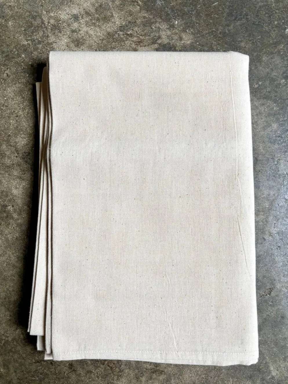 Drap en métis beige n°8 ☐ 220 x 310 cm