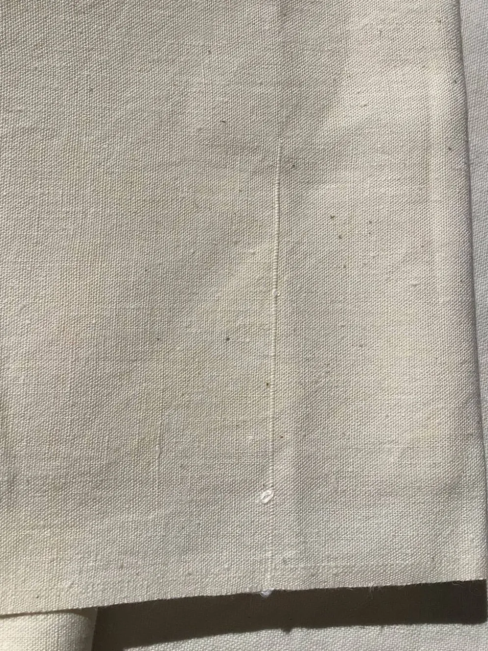 Drap neuf brodé RC en métis à jour Venise