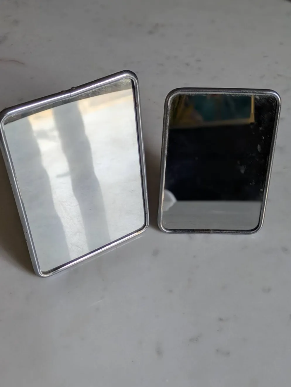Duo de miroirs Barbier vintage 50/60