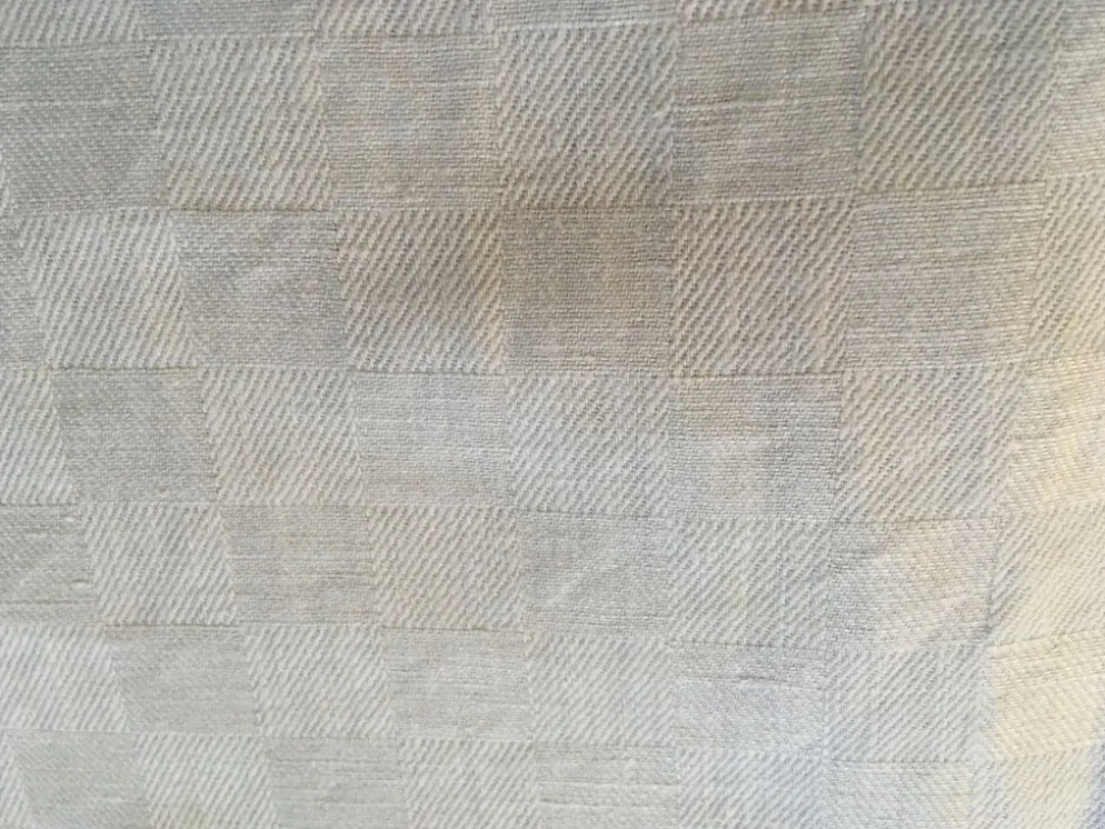 Duo de serviettes 57 x 63 damassé blanc