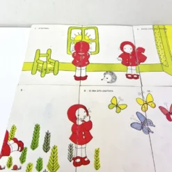 Emilie - domino puzzle vintage - 28 pieces