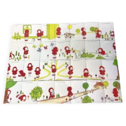 Emilie - domino puzzle vintage - 28 pieces