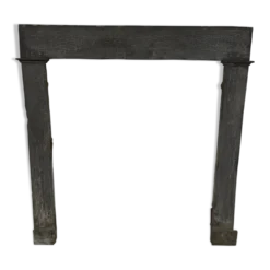 Encadrement cheminée en bois