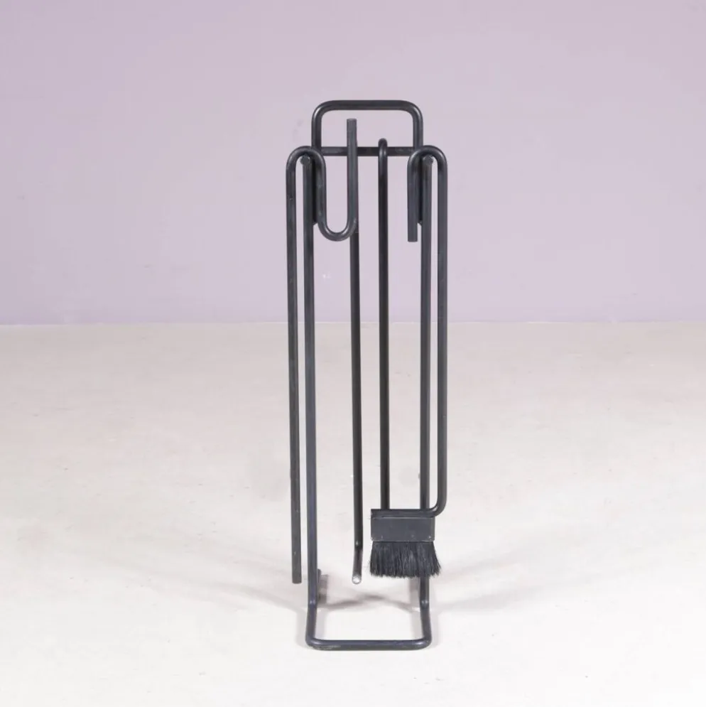 Ensemble de cheminée des années 1970 par Ann Maes pour Mace-Line Pays-Bas