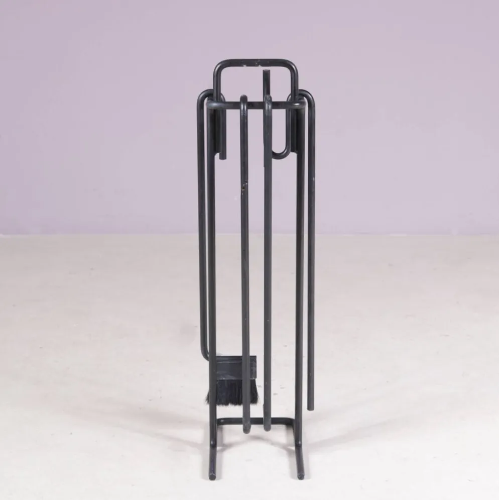 Ensemble de cheminée des années 1970 par Ann Maes pour Mace-Line Pays-Bas