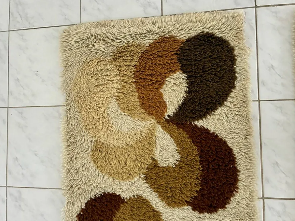 Ensemble de deux tapis Desso vintage