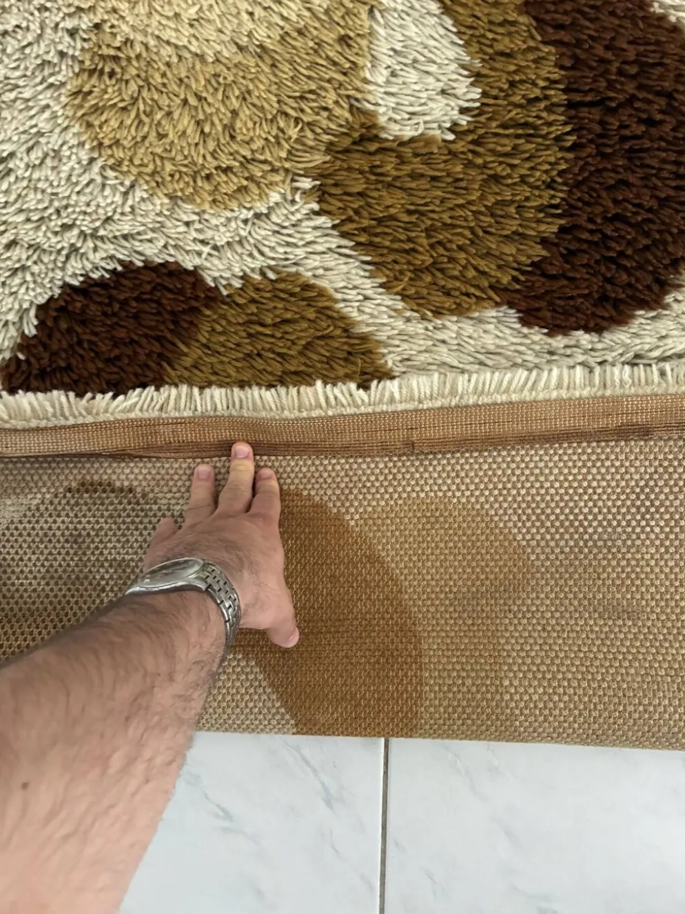 Ensemble de deux tapis Desso vintage