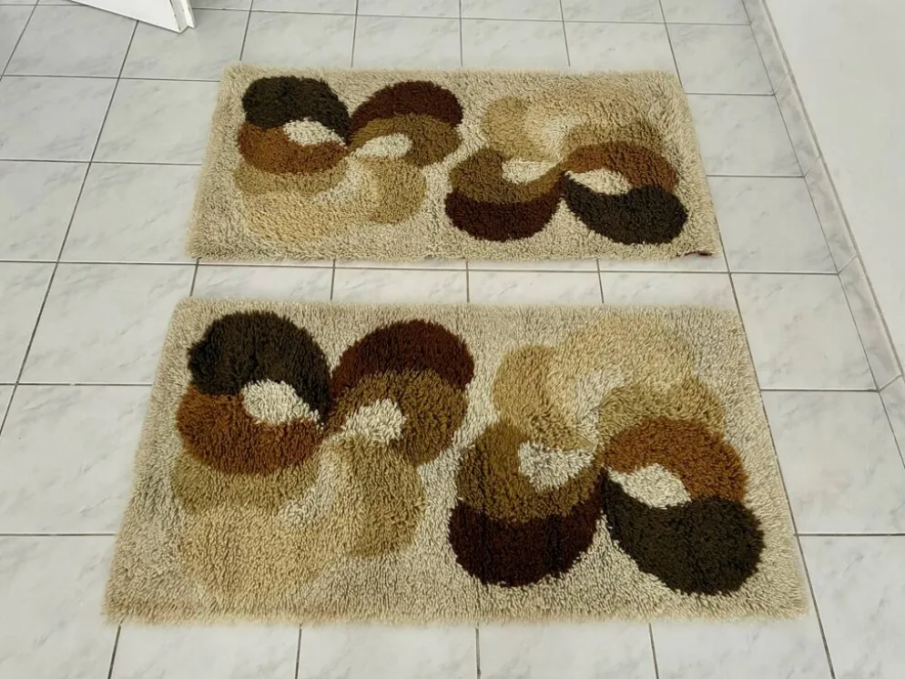 Ensemble de deux tapis Desso vintage