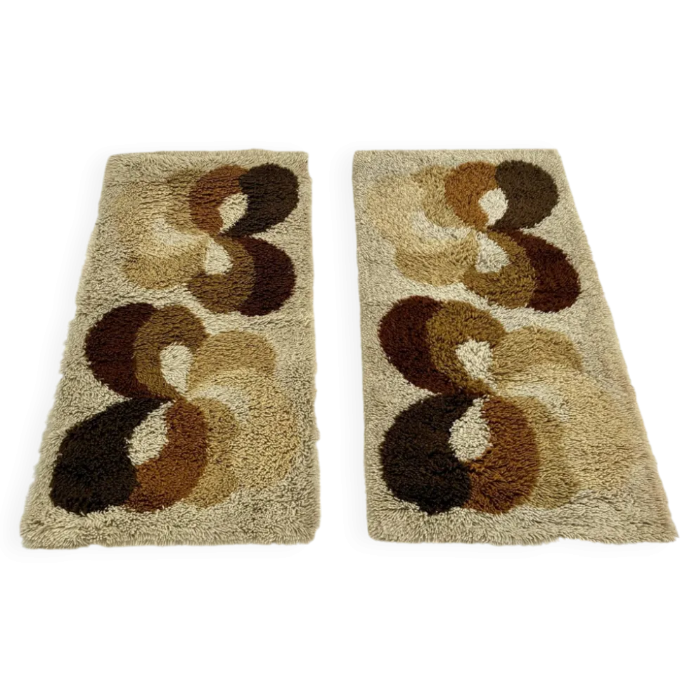 Ensemble de deux tapis Desso vintage