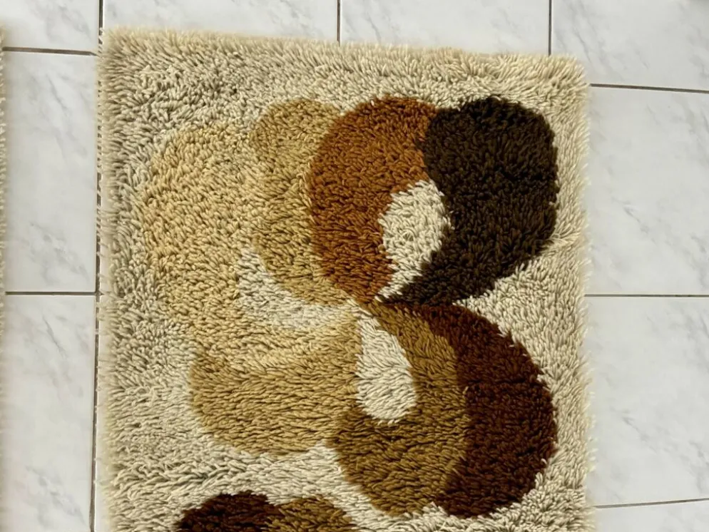 Ensemble de deux tapis Desso vintage