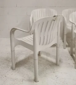 Ensemble de 4 fauteuils Dangari, Pierre Paulin