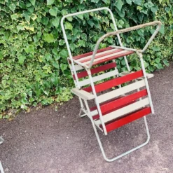 Ensemble de 3 fauteuils pliants de jardin