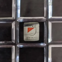 Ensemble de fumeurs en cristal éblouissant des années 1970 par Colle. Fabriqué en Italie.