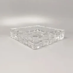 Ensemble de fumeurs en cristal éblouissant des années 1970 par Colle. Fabriqué en Italie.