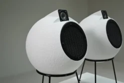 Ensemble de haut-parleurs BS 404 par Joseph Léon pour Elipson, France des années 1960.