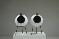 Ensemble de haut-parleurs BS 404 par Joseph Léon pour Elipson, France des années 1960.