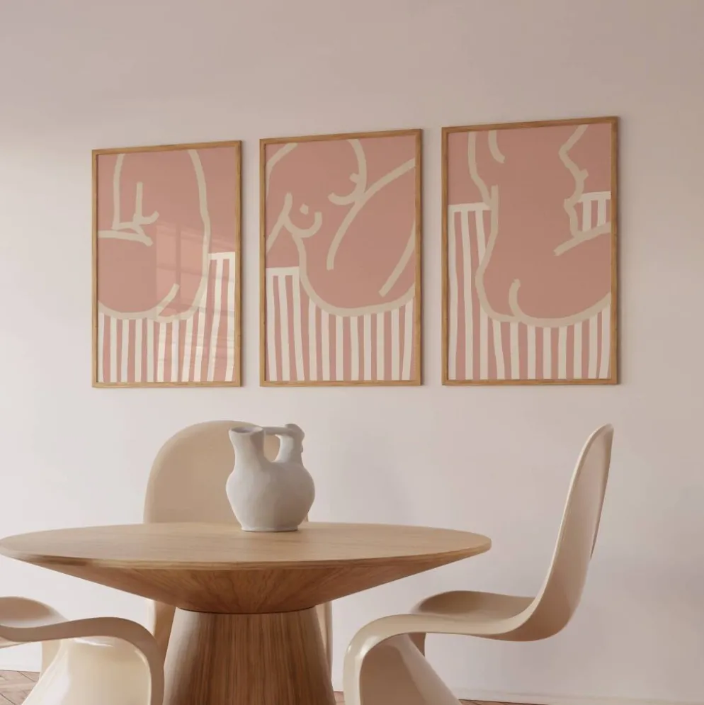 Ensemble de 3 impressions giclée
