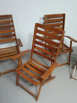 Ensemble de jardin Ico Parisi par Reguitti chaises / table