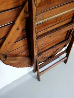 Ensemble de jardin Ico Parisi par Reguitti chaises / table