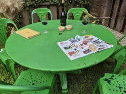 Ensemble de jardin table et chaises joseph Mathieu