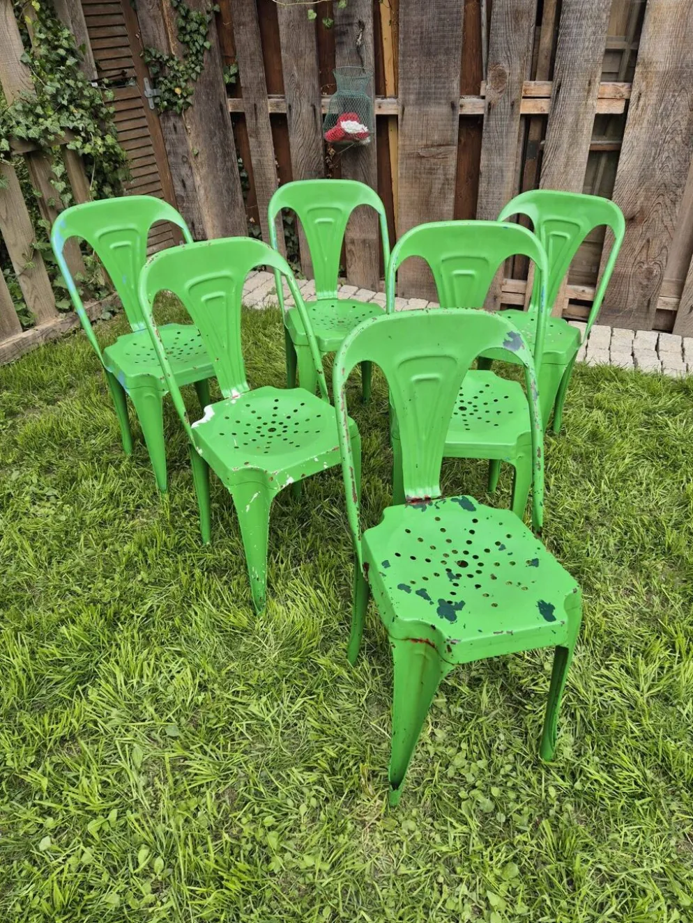 Ensemble de jardin table et chaises joseph Mathieu