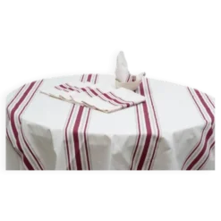 Ensemble de nappe basque SOKOA 3 m avec 6 serviettes