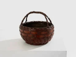 Ensemble de paniers Ikebana en bambou Maeda Chikubōsai periode Meiji