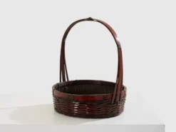 Ensemble de paniers Ikebana en bambou Maeda Chikubōsai periode Meiji