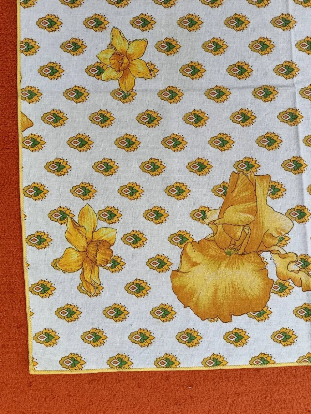 Ensemble de 2 Serviettes de table rétro