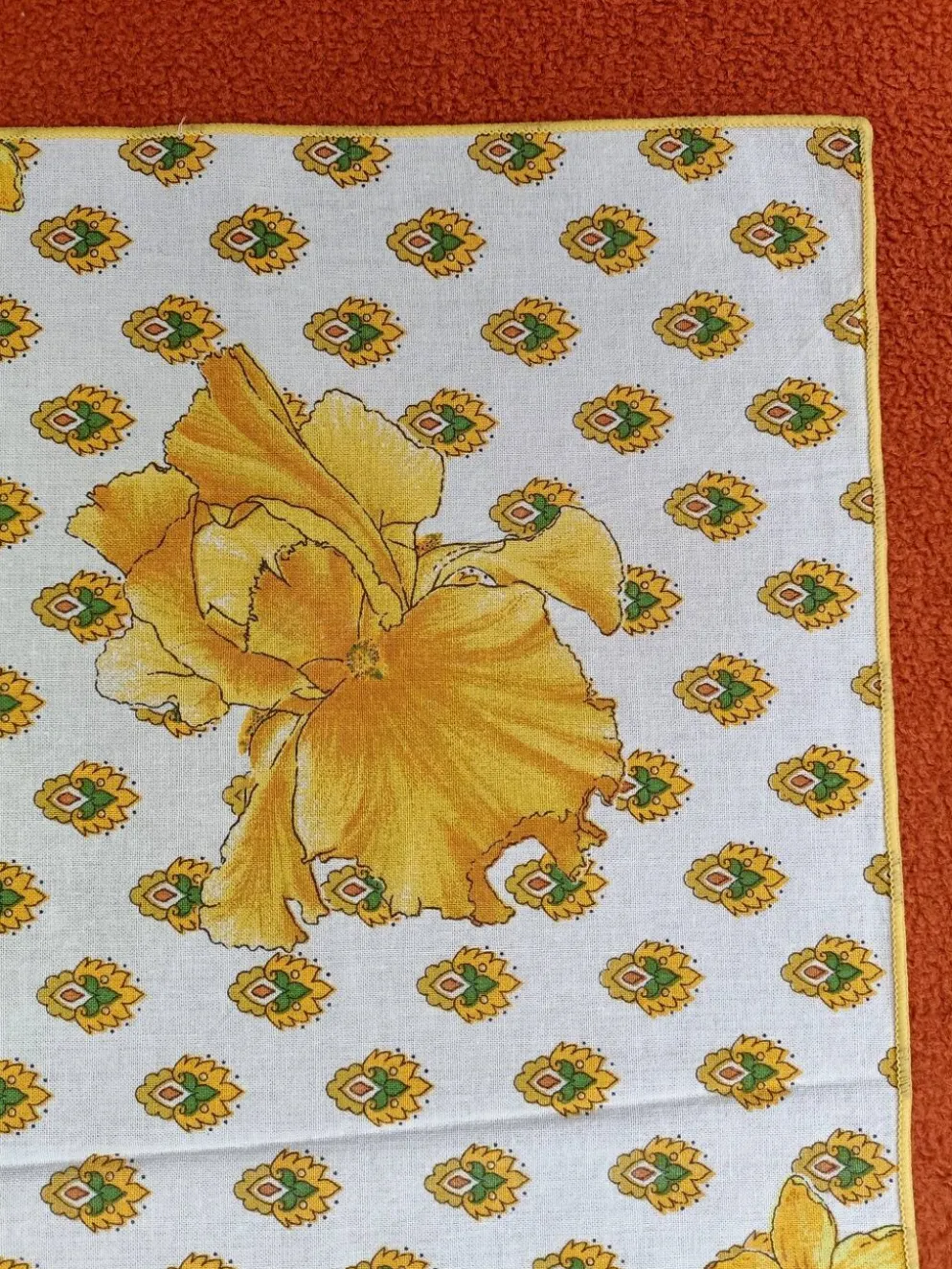 Ensemble de 2 Serviettes de table rétro