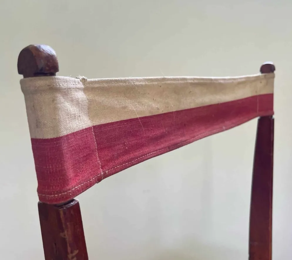 Ensemble de terrasse d'extérieur authentique français, 5 chaises et une table