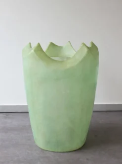 Ensemble de 3 vases géants sculpturaux – Fibre de verre – Pièce unique
