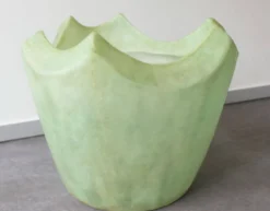 Ensemble de 3 vases géants sculpturaux – Fibre de verre – Pièce unique