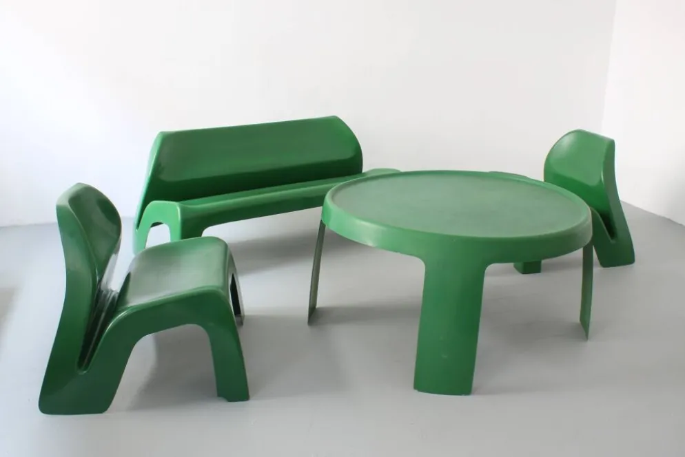 Ensemble "Garden Party" par Luigi Colani / Heinz Essmann
