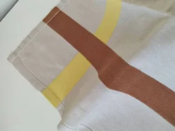 Ensemble nappe + 8 serviettes – coton graphique
