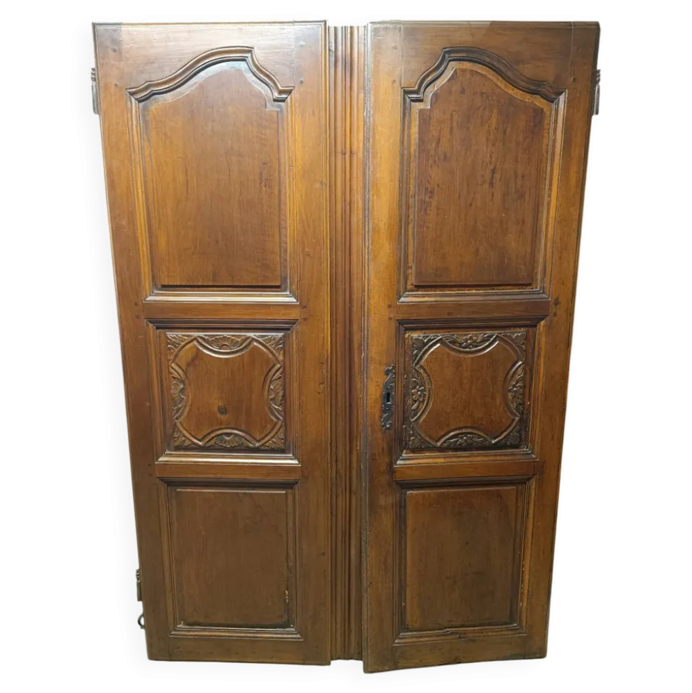 Ensemble Portes en noyer