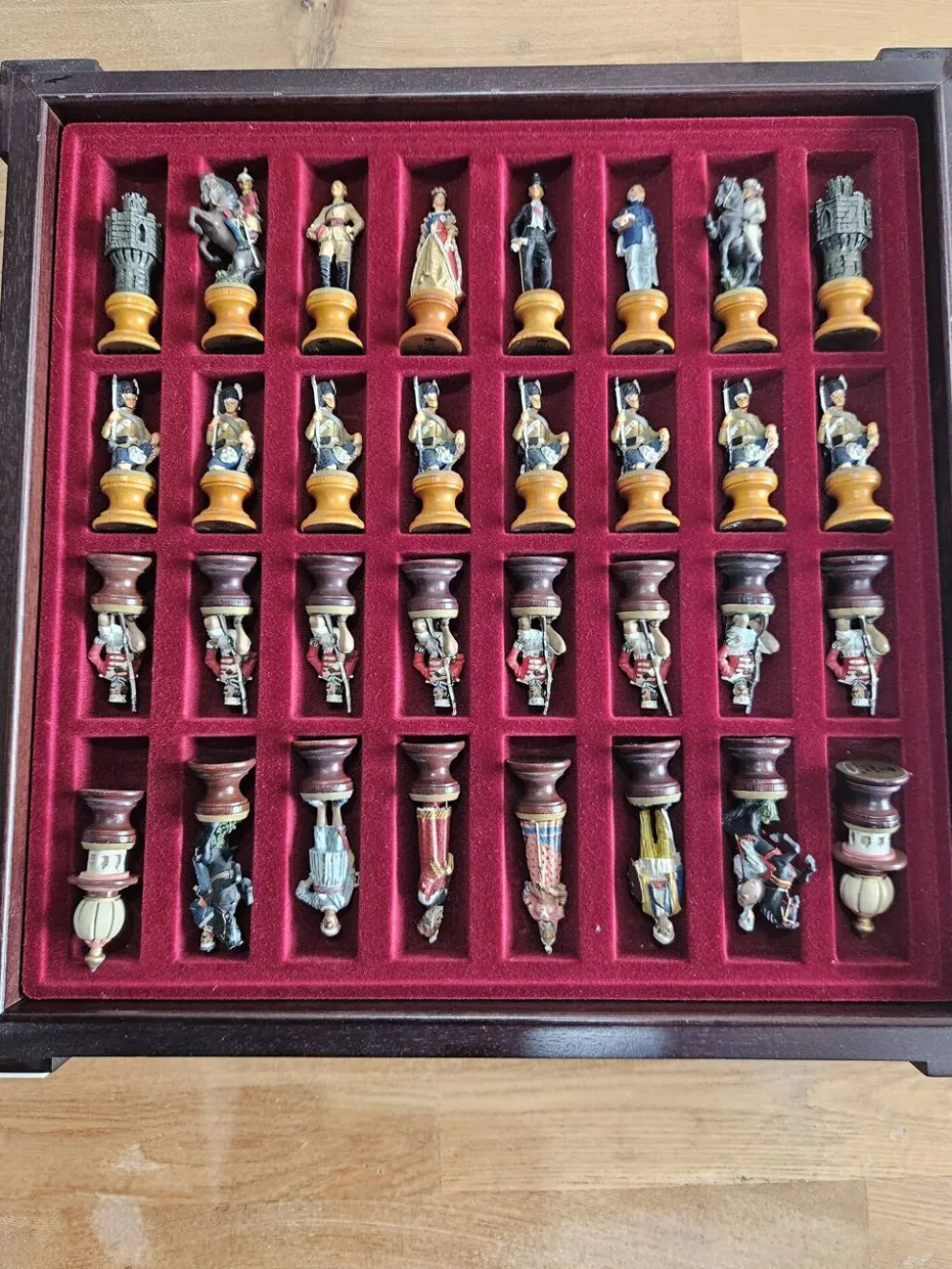 Ensembles d'échecs de collection Raj de Franklin Mint, années 1970.