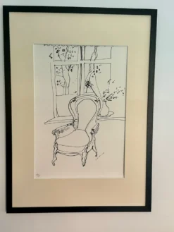 Estampe, litographie originale de Zofia Rostad