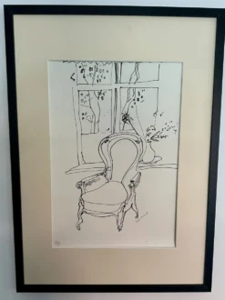 Estampe, litographie originale de Zofia Rostad