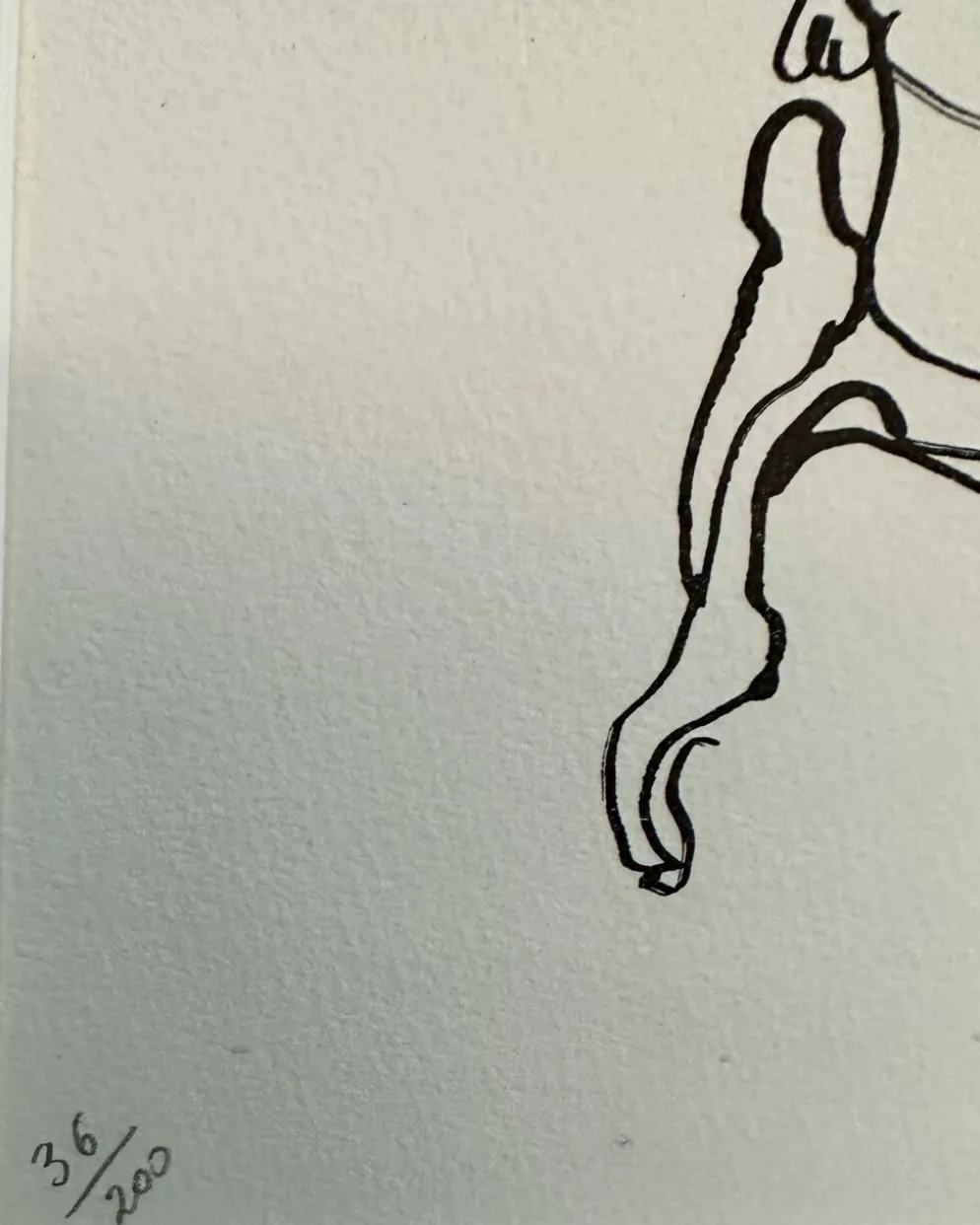 Estampe, litographie originale de Zofia Rostad